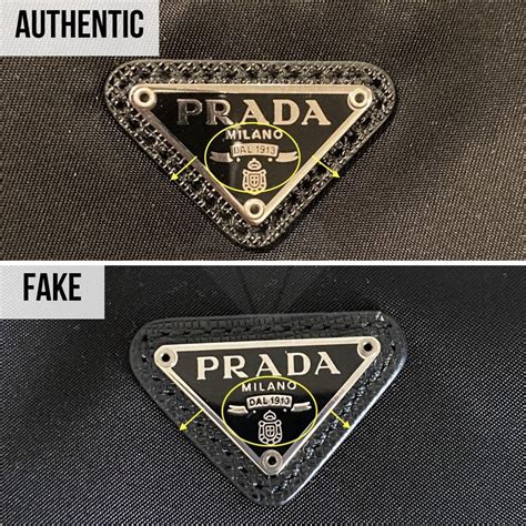 how to tell if a prada purse is fake|authentic prada.